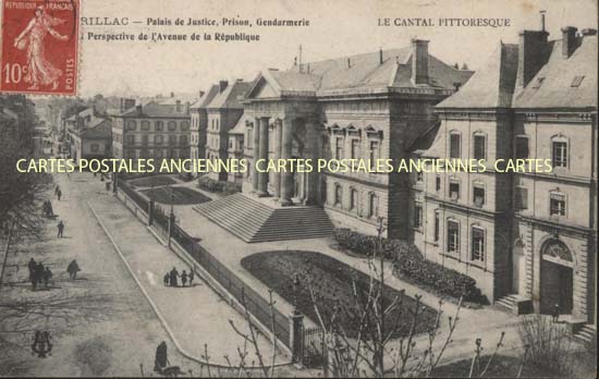 Cartes postales anciennes > CARTES POSTALES > carte postale ancienne > cartes-postales-ancienne.com Cantal  Aurillac