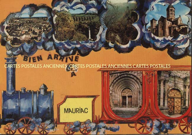 Cartes postales anciennes > CARTES POSTALES > carte postale ancienne > cartes-postales-ancienne.com Auvergne rhone alpes Cantal Mauriac