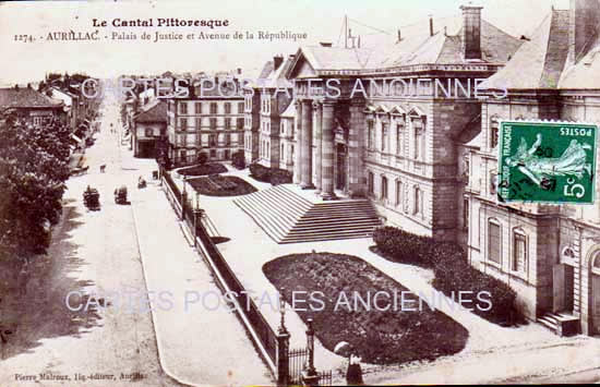 Cartes postales anciennes > CARTES POSTALES > carte postale ancienne > cartes-postales-ancienne.com Auvergne rhone alpes Cantal Aurillac