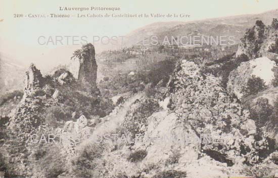 Cartes postales anciennes > CARTES POSTALES > carte postale ancienne > cartes-postales-ancienne.com Auvergne rhone alpes Cantal Thiezac