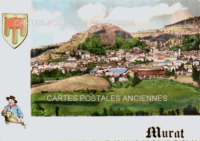 Cartes postales anciennes > CARTES POSTALES > carte postale ancienne > cartes-postales-ancienne.com Auvergne rhone alpes Cantal Murat