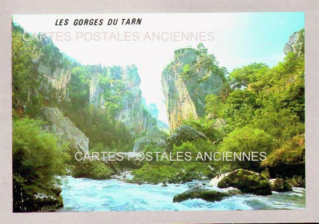 Cartes postales anciennes > CARTES POSTALES > carte postale ancienne > cartes-postales-ancienne.com Occitanie Lozere Sainte Enimie
