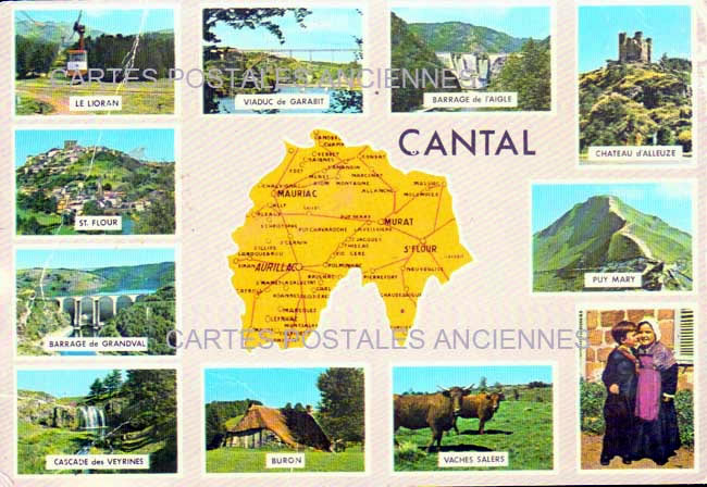 Cartes postales anciennes > CARTES POSTALES > carte postale ancienne > cartes-postales-ancienne.com Auvergne rhone alpes Cantal Aurillac