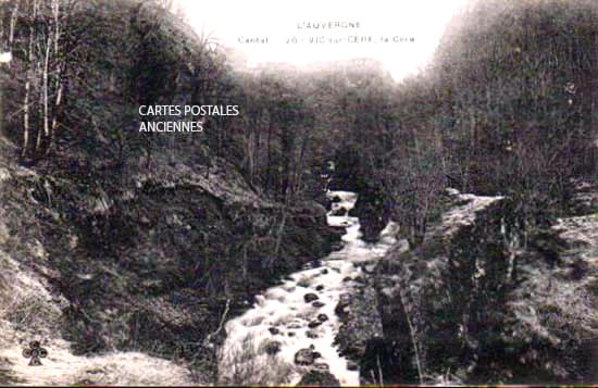 Cartes postales anciennes > CARTES POSTALES > carte postale ancienne > cartes-postales-ancienne.com Auvergne rhone alpes Cantal Vic Sur Cere