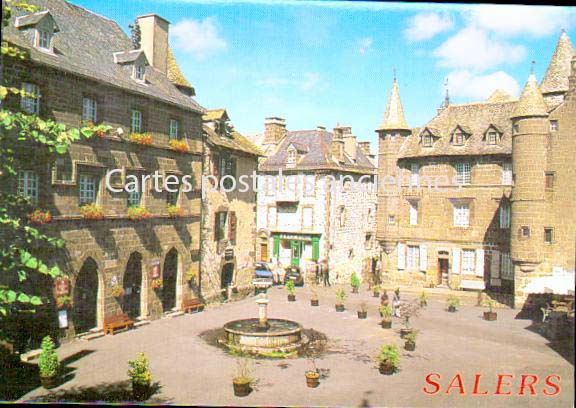 Cartes postales anciennes > CARTES POSTALES > carte postale ancienne > cartes-postales-ancienne.com Auvergne rhone alpes Cantal Salers