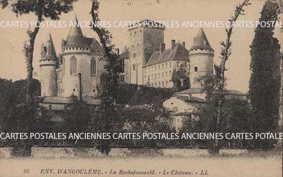 Cartes postales anciennes > CARTES POSTALES > carte postale ancienne > cartes-postales-ancienne.com Nouvelle aquitaine Charente La Rochefoucauld