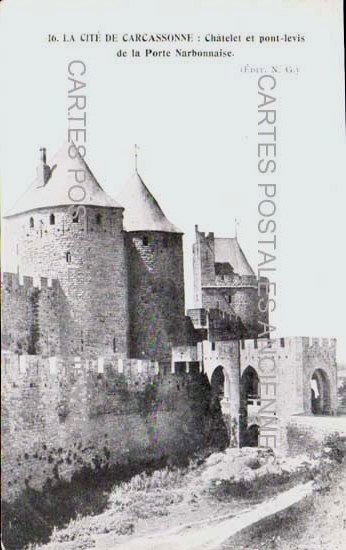 Cartes postales anciennes > CARTES POSTALES > carte postale ancienne > cartes-postales-ancienne.com Aude 11 Carcassonne