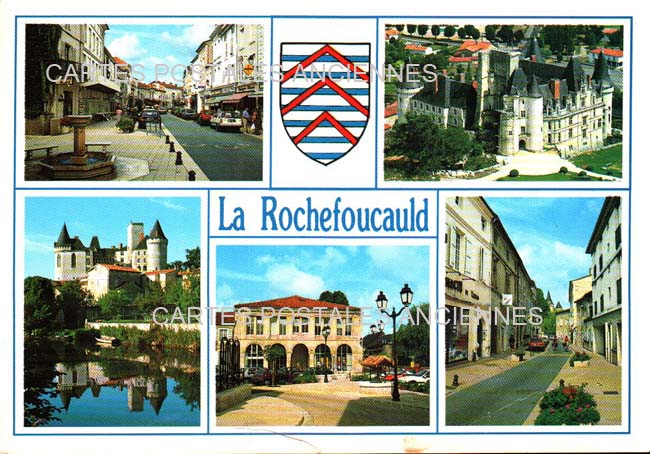 Cartes postales anciennes > CARTES POSTALES > carte postale ancienne > cartes-postales-ancienne.com Nouvelle aquitaine Charente La Rochefoucauld