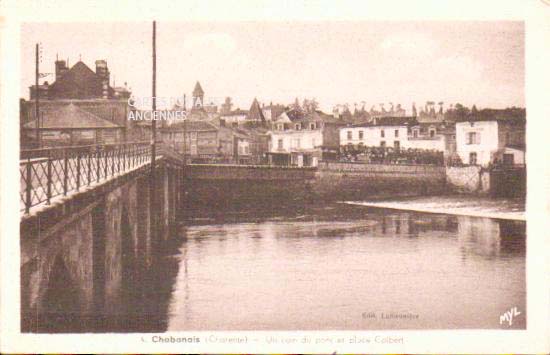 Cartes postales anciennes > CARTES POSTALES > carte postale ancienne > cartes-postales-ancienne.com Nouvelle aquitaine Chabanais