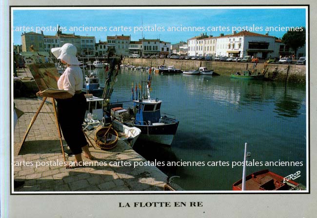 Cartes postales anciennes > CARTES POSTALES > carte postale ancienne > cartes-postales-ancienne.com Charente maritime  La Flotte