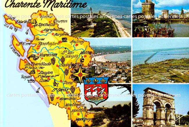 Cartes postales anciennes > CARTES POSTALES > carte postale ancienne > cartes-postales-ancienne.com Charente maritime  Marennes