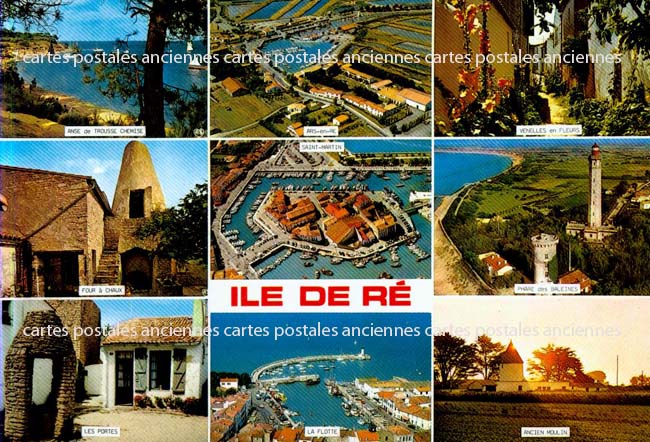 Cartes postales anciennes > CARTES POSTALES > carte postale ancienne > cartes-postales-ancienne.com Charente maritime  Saint Martin De Re