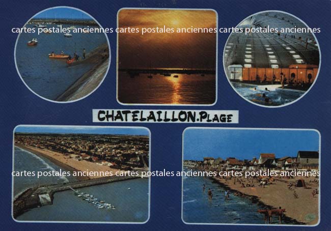 Cartes postales anciennes > CARTES POSTALES > carte postale ancienne > cartes-postales-ancienne.com Nouvelle aquitaine Charente maritime Chatelaillon Plage