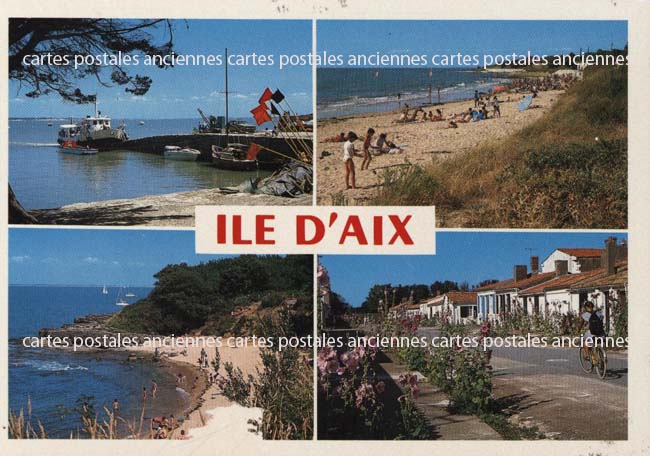 Cartes postales anciennes > CARTES POSTALES > carte postale ancienne > cartes-postales-ancienne.com Nouvelle aquitaine Charente maritime Ile d'Aix