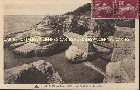 Cartes postales anciennes > CARTES POSTALES > carte postale ancienne > cartes-postales-ancienne.com Nouvelle aquitaine Saint Palais Sur Mer