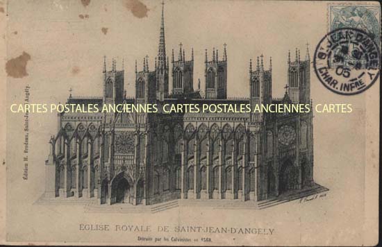 Cartes postales anciennes > CARTES POSTALES > carte postale ancienne > cartes-postales-ancienne.com Nouvelle aquitaine Charente maritime Saint Jean d'Angely