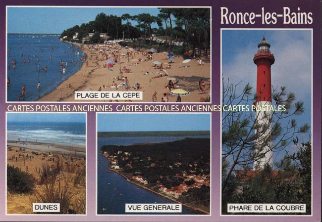 Cartes postales anciennes > CARTES POSTALES > carte postale ancienne > cartes-postales-ancienne.com Nouvelle aquitaine Ronce Les Bains