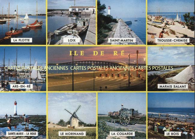 Cartes postales anciennes > CARTES POSTALES > carte postale ancienne > cartes-postales-ancienne.com Nouvelle aquitaine Charente maritime Ars En Re