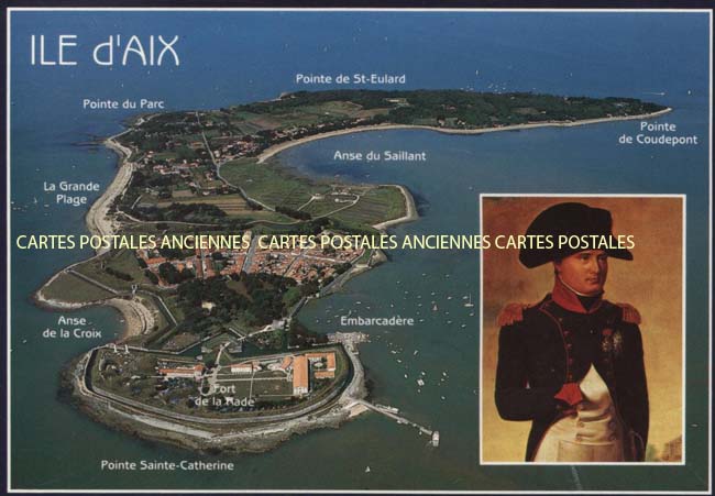Cartes postales anciennes > CARTES POSTALES > carte postale ancienne > cartes-postales-ancienne.com Nouvelle aquitaine Ile d'Aix