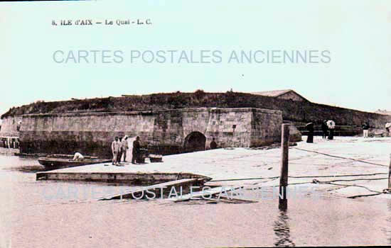 Cartes postales anciennes > CARTES POSTALES > carte postale ancienne > cartes-postales-ancienne.com Nouvelle aquitaine Charente maritime Ile d'Aix