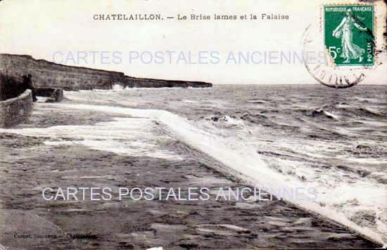 Cartes postales anciennes > CARTES POSTALES > carte postale ancienne > cartes-postales-ancienne.com Nouvelle aquitaine Charente maritime Chatelaillon Plage
