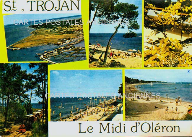 Cartes postales anciennes > CARTES POSTALES > carte postale ancienne > cartes-postales-ancienne.com Nouvelle aquitaine Charente maritime Saint Trojan Les Bains