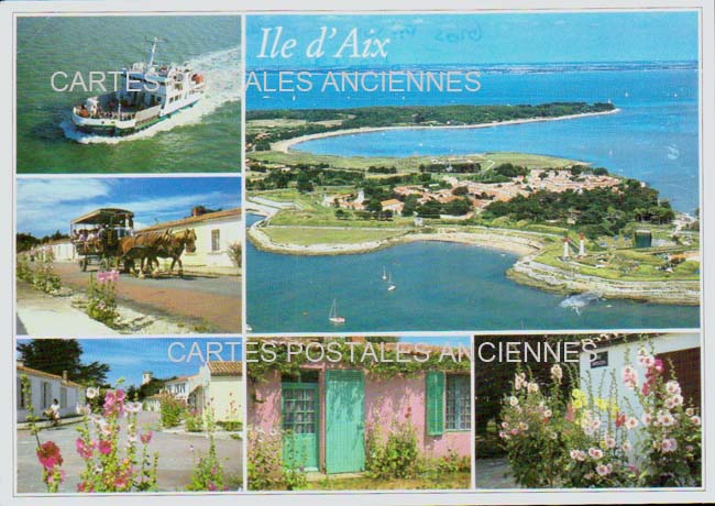 Cartes postales anciennes > CARTES POSTALES > carte postale ancienne > cartes-postales-ancienne.com Nouvelle aquitaine Charente maritime Ile d'Aix