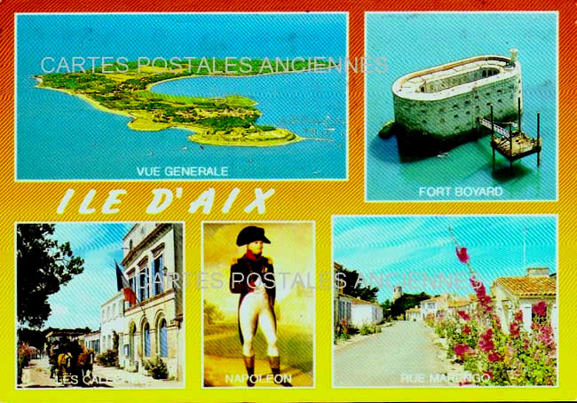 Cartes postales anciennes > CARTES POSTALES > carte postale ancienne > cartes-postales-ancienne.com Nouvelle aquitaine Charente maritime Ile d'Aix