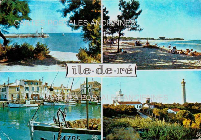 Cartes postales anciennes > CARTES POSTALES > carte postale ancienne > cartes-postales-ancienne.com Nouvelle aquitaine Le Bois Plage En Re