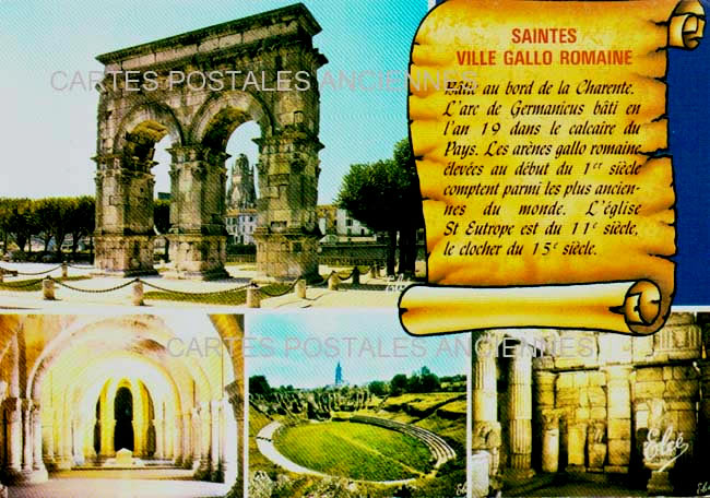 Cartes postales anciennes > CARTES POSTALES > carte postale ancienne > cartes-postales-ancienne.com Nouvelle aquitaine Charente maritime Saintes