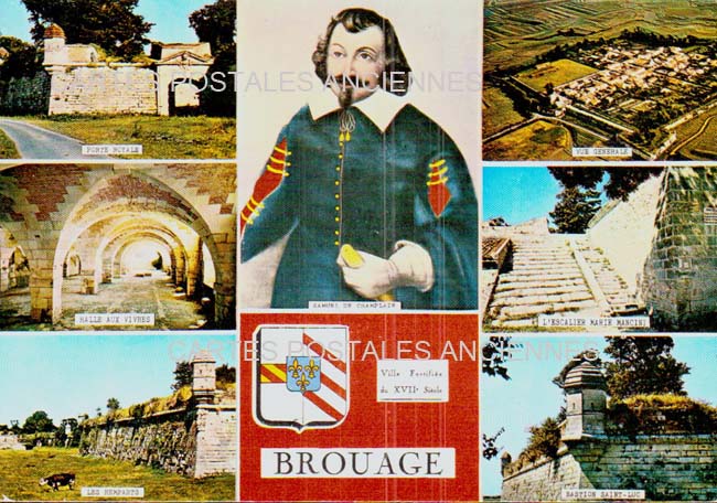 Cartes postales anciennes > CARTES POSTALES > carte postale ancienne > cartes-postales-ancienne.com Nouvelle aquitaine Charente maritime Brouage