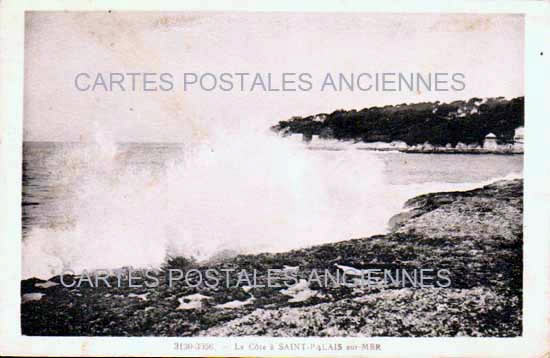 Cartes postales anciennes > CARTES POSTALES > carte postale ancienne > cartes-postales-ancienne.com Nouvelle aquitaine Charente maritime Saint Palais Sur Mer
