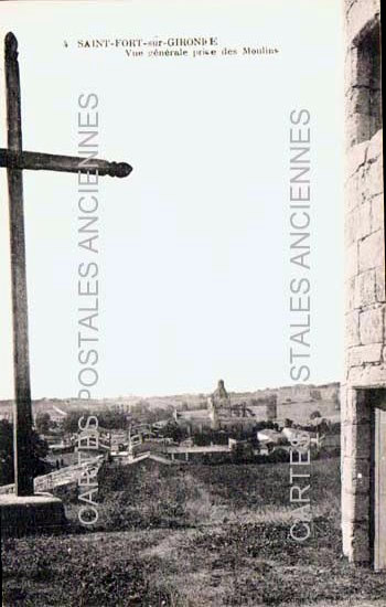 Cartes postales anciennes > CARTES POSTALES > carte postale ancienne > cartes-postales-ancienne.com Nouvelle aquitaine Charente maritime Saint Fort Sur Gironde