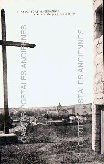 Cartes postales anciennes > CARTES POSTALES > carte postale ancienne > cartes-postales-ancienne.com Nouvelle aquitaine Saint Fort Sur Gironde