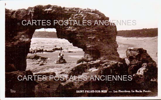 Cartes postales anciennes > CARTES POSTALES > carte postale ancienne > cartes-postales-ancienne.com Nouvelle aquitaine Charente maritime Saint Palais Sur Mer