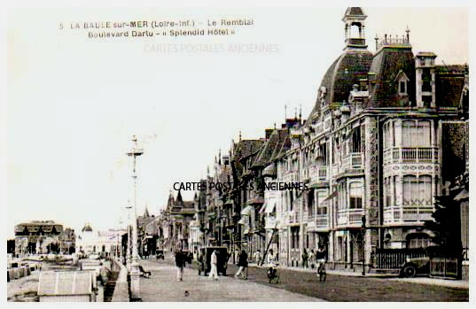 Cartes postales anciennes > CARTES POSTALES > carte postale ancienne > cartes-postales-ancienne.com Loire atlantique  La Baule Escoublac