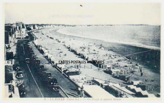 Cartes postales anciennes > CARTES POSTALES > carte postale ancienne > cartes-postales-ancienne.com Loire atlantique  La Baule Escoublac