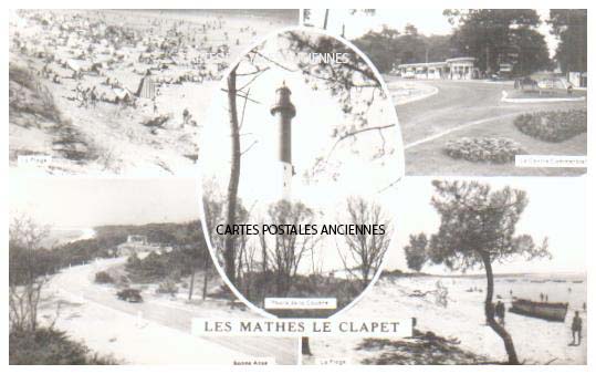 Cartes postales anciennes > CARTES POSTALES > carte postale ancienne > cartes-postales-ancienne.com Nouvelle aquitaine Les Mathes