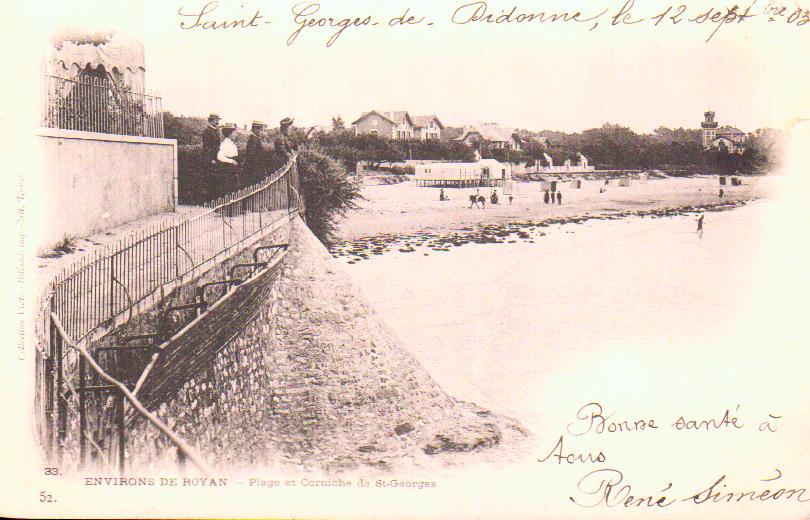 Cartes postales anciennes > CARTES POSTALES > carte postale ancienne > cartes-postales-ancienne.com Charente maritime  Saint Georges Antignac