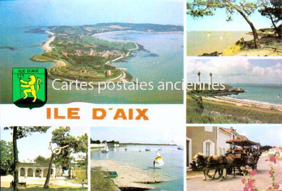 Cartes postales anciennes > CARTES POSTALES > carte postale ancienne > cartes-postales-ancienne.com Nouvelle aquitaine Charente maritime Ile d'Aix