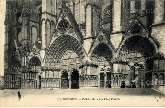 Cartes postales anciennes > CARTES POSTALES > carte postale ancienne > cartes-postales-ancienne.com Centre val de loire  Bourges