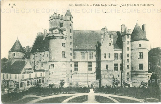 Cartes postales anciennes > CARTES POSTALES > carte postale ancienne > cartes-postales-ancienne.com Centre val de loire  Bourges
