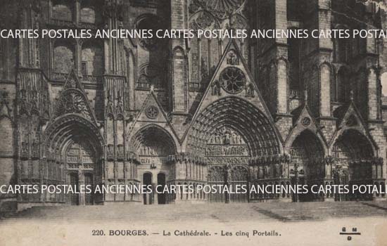Cartes postales anciennes > CARTES POSTALES > carte postale ancienne > cartes-postales-ancienne.com Cher  Bourges