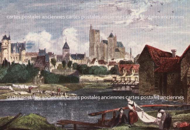 Cartes postales anciennes > CARTES POSTALES > carte postale ancienne > cartes-postales-ancienne.com Cher  Bourges