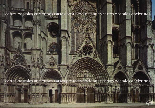 Cartes postales anciennes > CARTES POSTALES > carte postale ancienne > cartes-postales-ancienne.com Cher  Bourges