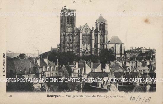 Cartes postales anciennes > CARTES POSTALES > carte postale ancienne > cartes-postales-ancienne.com Cher  Bourges