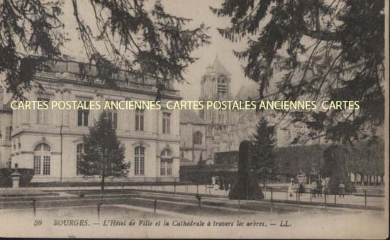 Cartes postales anciennes > CARTES POSTALES > carte postale ancienne > cartes-postales-ancienne.com Cher  Bourges