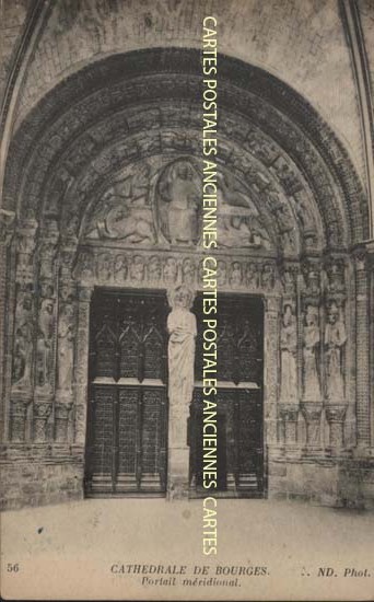 Cartes postales anciennes > CARTES POSTALES > carte postale ancienne > cartes-postales-ancienne.com Cher  Bourges