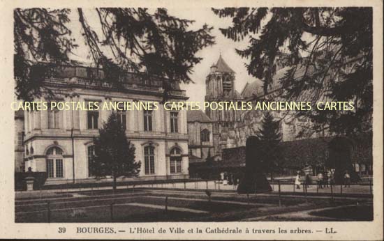 Cartes postales anciennes > CARTES POSTALES > carte postale ancienne > cartes-postales-ancienne.com Cher  Bourges