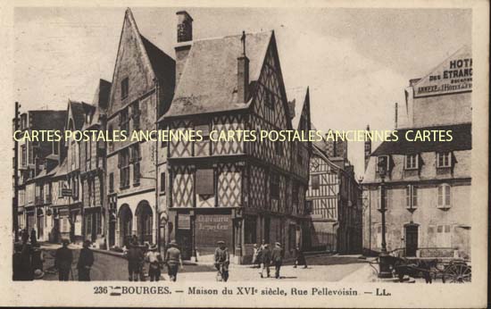 Cartes postales anciennes > CARTES POSTALES > carte postale ancienne > cartes-postales-ancienne.com Cher  Bourges